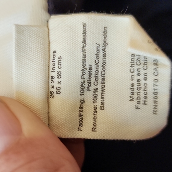 2 Rifle paper co. For Anthropologie matching euro shams 26x26 - Picture 10 of 11